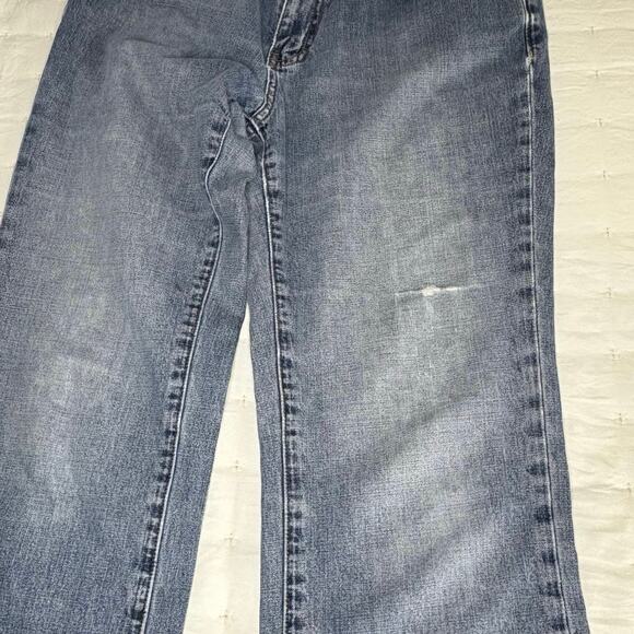 Vintage Calvin Klein Mid Rise Straight Leg Jeans Women's 10 | Blue Denim - Picture 6 of 13